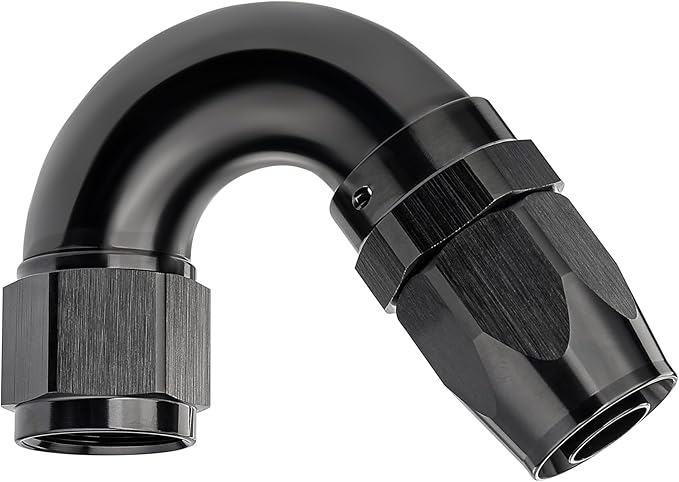 EVIL ENERGY 10AN 150 Degree One Piece Full Flow Hose End Fitting Swivel For CPE Braided Hose