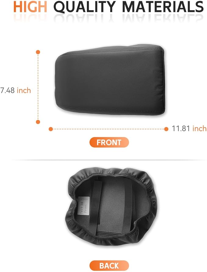 CDEFG for Honda Accord 2023-2025 Center Console Cover Armrest Box Cover for Accord (LX,SE) 2023 2024 2025 Accessories Console Arm Rest Protector