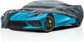 5-Layer Full Car Cover – Semi Custom Fit for 2020-2025 Chevrolet Corvette C8 | All-Weather Protection: Waterproof, Dustproof, Windproof, UV-Resistant