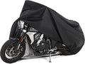 Motorcycle Cover All Season Universal Weather Waterproof Motorbike Cover with Lock-Holes & Storage Bag XXL Motorcycles Vehicle Cover for Harley Davidson, Honda, Suzuki, Kawasaki, Yamaha