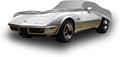 Car Covers Weatherproof Max Car Cover & Warranty Compatible with Chevrolet 1953-1957 Corvette – Outdoor Cover Theft Cable Lock Car Accessories Better Than Waterproof