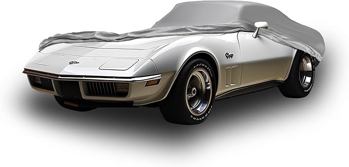 Car Covers Weatherproof Max Car Cover & Warranty Compatible with Chevrolet 1953-1957 Corvette – Outdoor Cover Theft Cable Lock Car Accessories Better Than Waterproof