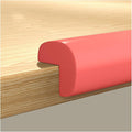 XPLKQXE Sharp Edge Safety Corner Edge Foam Padding, Edge Guards Bumpers Adhesive, Edge Corner Protector Guards for Table Edges & Sharp Corners(Red,1pcs)