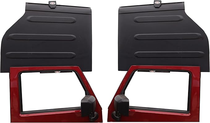 EZ4x4 Garage Wall Freedom Panel & Wrangler Door Storage Hangers Combo Kit, Heavy Duty Metal Storage Holder Bracket Compatible with JL, JLU & JT