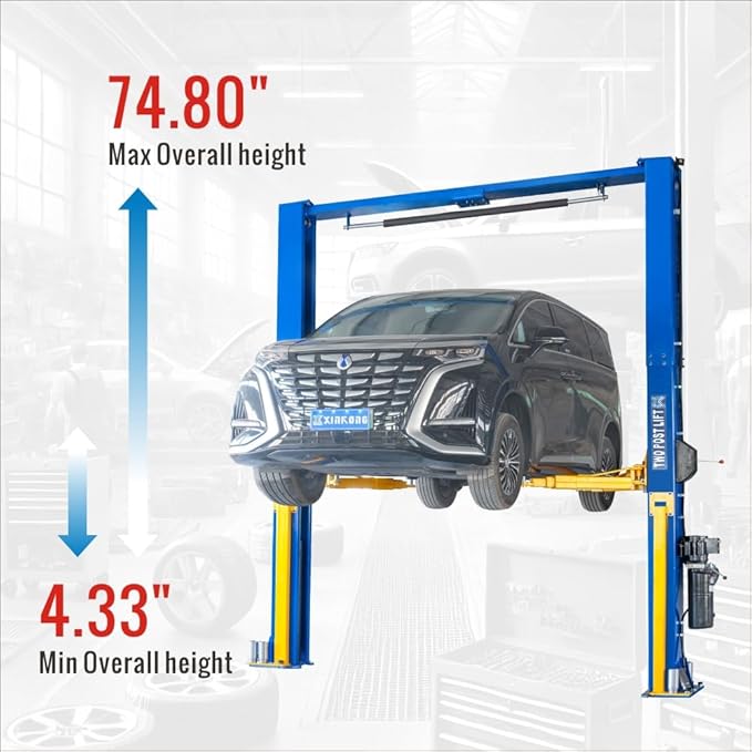 XK-1500L Auto Lift Car Lift Capacity 15000 Lbs Overhead Truck Hoist with 36 Months Parts Replacement