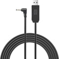 Radar Detector Power Cable for Cobr RAD350 380 450 480i 700i XRS9370 955 5300 9940 SPX 5300 5521 7700 ESR700 ESD737 767 SLR Vendetta 500,Power Cord for Cobr,Car Replacement Charging Cable 6.56ft