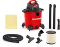 CRAFTSMAN CMXEVBE18690 9 Gallon 4.25 Peak HP Wet Dry Vac, Portable Shop Vacuum Wet and Dry with Filter, Dust Bag, Dusting Brush, Hose and Attachments for Home, Garage and Automotive Cleaning