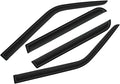 Smoke Sun/Rain Guards Window Visors Compatible with 2007-2017 Jeep Patriot Wind Deflector 4pcs