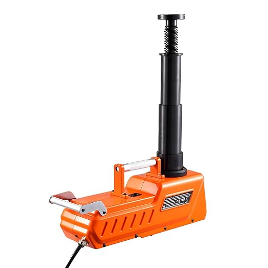VEVOR Electric Car Jack, 15 Tons /33000 lbs, Adjustable Electric Scissor Jack with High Load Capacity, 12V Dual-Powered Tire Change Replacement with LED Light, Portable Jack kit for Sedan, SUV, Truck