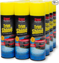 Stoner Car Care 91034-12PK Trim Shine – Vinyl and Plastic Protectant Coating for Interior & Exterior Car Detailing – Restores OEM Color, Adds Shine, UV & Water Protection – 12 Oz, Pack of 12