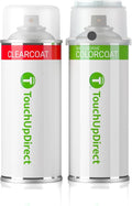 TouchUpDirect 1H1 Gray/Predawn Gray Metallic Compatible with Toyota Exact Match Touch Up Paint Aerosol - Essential Kit
