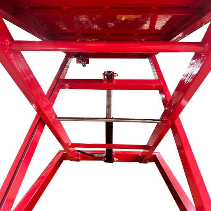 1500lbs Motorcycle Lift Side Extension Motorcycle Jack Table Pedal Hydraulic Pump Lift Table KT-Moto150