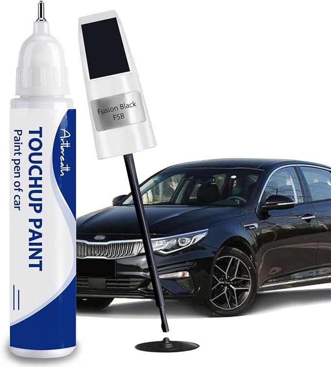 Fusion Black(FSB) Touch Up Paint for Kia-Exact Match–Chips and Nicks Car Paint Scratch Repair Kit Automotive Paint Pen for Forte/K5/Optima-models/Seltos/Sorento/Telluride