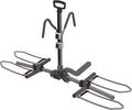 HYPERAX Volt 2 - E Bike Hitch Mounted Platform Style 2 Bikes Carrier for Car, SUV, Trucks, Sedan, Tilting e-Bike Rack for Hitch Fits Up to 2 X 70 lbs Bike with Up to 5" TIRE - NO RV USE!
