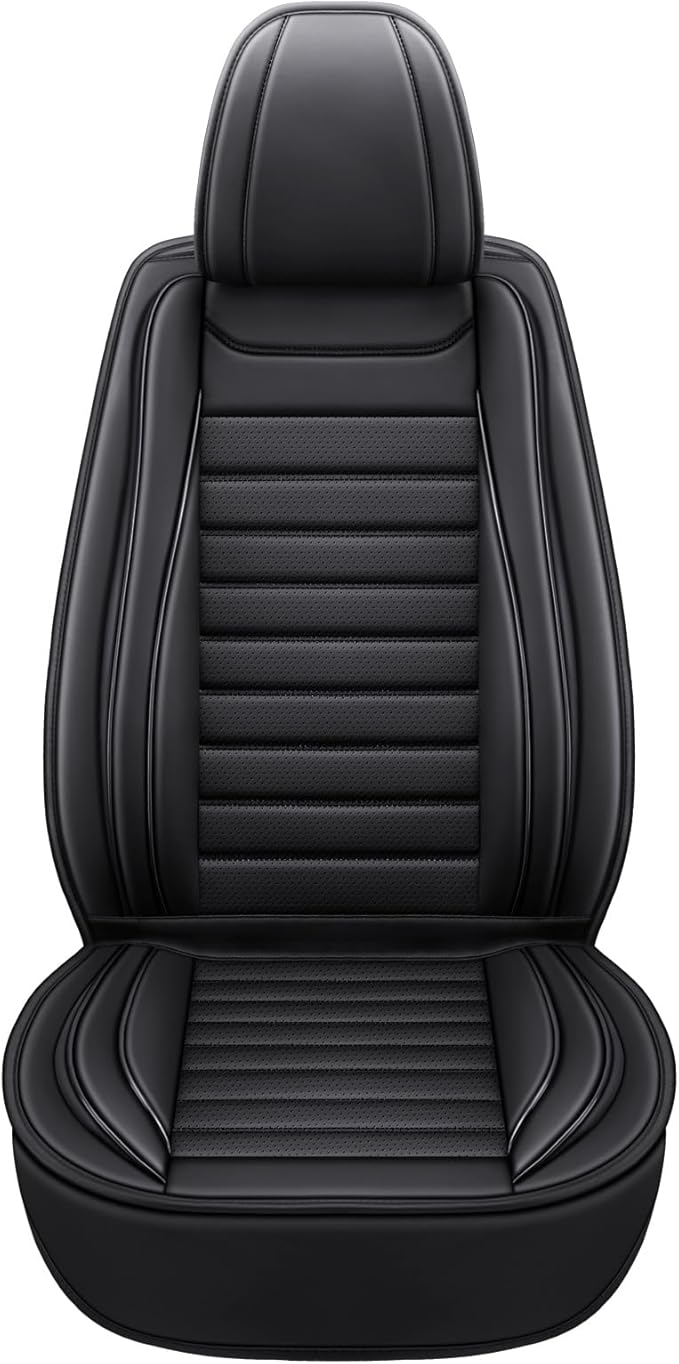 Car Seat Covers,Car Seat Protector Waterproof,Seat Covers Front, Car Seat Protectors,Automotive Seat Covers Fit for Most Cars Black