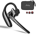 Wireless Bluetooth Headset with AI Noise Cancelling, 30Hrs Talk Time & Ultra Comfort - Hands-Free Earphones for Truck Drivers, Office, Home (V5.3)