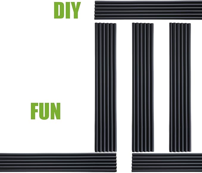Garage Wall Protector Strip Car Door Protector, Self-Adhesive Rubber Garage Wall Guards for Car SUV Doors, Waterproof Wall Bumper Guards for Cars - 2.75x16 Inches 6 Packs - Black