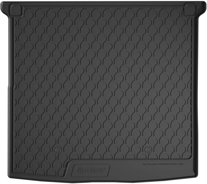 Gledring USA Custom Fit All-Weather Rubber Cargo Liner Intended for Mercedes (SUV) ML Class (W166) / GLE Class (C292) 2012-2018, No Trimming Required, Tailored Custom Fit, Protects from Rain, Mud