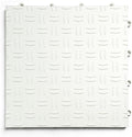 Big Floors GarageTrac Diamond, Interlocking Non-Slip Garage Flooring Tile, Durable, Modular, Heavy-Duty Copolymer, Easy Install (White, 48 Pack of 12 x 12" Tiles)