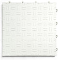 GarageTrac Diamond, Durable Interlocking Modular Garage Flooring Tile (12 Pack), White