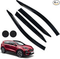 Rain Guards for Kia Sportage 2023-2024, Tape-on Side Window Deflectors for Kia Sportage, Window Visors for Kia Cars, for Kia Car Accessories 4 Rain Guards ＆ 2 Car Coasters