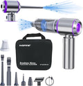 Vacuum/Air Duster 80,000RPM Super Power Mini Car Vacuum Cleaner 4-in-1 air Blower Gun Air Duster & Air Blower & Pump Hand Electric air Duster Handheld dust Blower Blower Cordless (Purple)