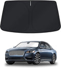 KUST Windshield Sun Shade for Lincoln Continental 2017-2020 Window Shade Sun Visor Cover Foldable Blocks UV Rays Keep Your Car Cooler