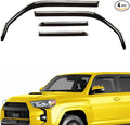 Extra Durable Window Deflectors Tape-On Window Visors Rain Guards Fit for Toyota 4Runner 2010-2024, Sun Visors, Wind Vent for Shades, Exterior Car Accessories - 4pcs. AG0112
