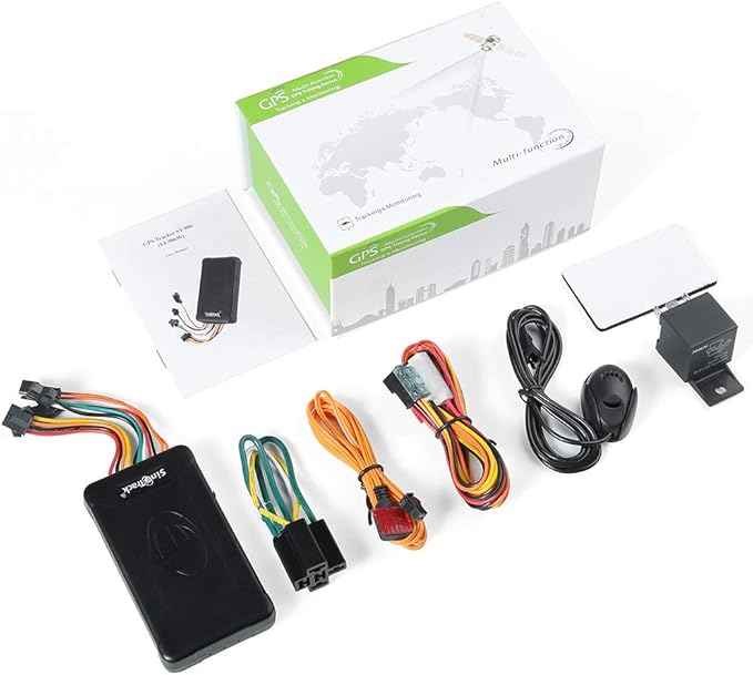 SinoTrack GPS Tracker Device for Vehicles – 4G Real-Time Tracking Location, Speed & Route Monitoring, Geo-Fence Alerts, No Tracking System Subscription – Works for Cars, Trucks & Fleets