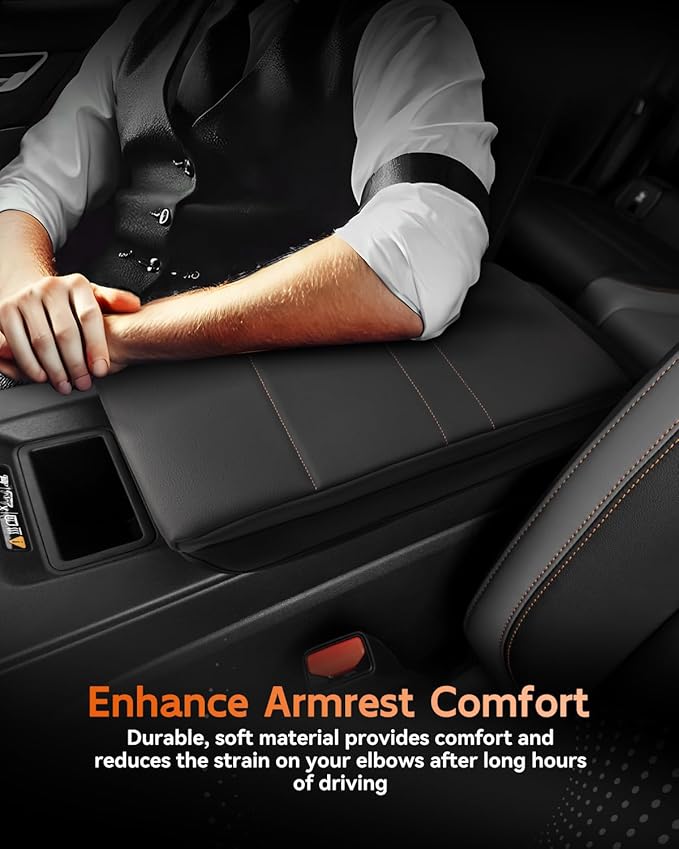 CDEFG for Honda Prologue 2024 2025 Center Console Cover Armrest Box Cover for Prologue (EX, Touring, Elite) Accessories Arm Rest Protector