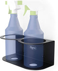 Koova 2 All-Purpose Spray Bottle Holder | Easy Install Wall Mount Hardware Included | Heavy-Duty Powder Coated Steel Storage Rack for Garage And Home | Craft Workspace Paint Bottle Organizer USA Made