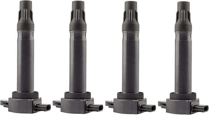 BOXI Ignition Coil Pack Compatible for Dodge Avenger Caliber Journey Compass Patriot for Chrysler 200 Sebring 1.8L 2.0L 2.4L / Replace 4606824AB UF557 C1587 5C1644 C-1587 GN10346