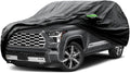 Proadsy 2025 Upgrade Car Cover Custom Fit for Toyota Sequoia 2007-2025, Waterproof All Weather for Automobiles, Full Exterior Cover Rain Snow Sun Protector Indoor Outdoor Car Cover