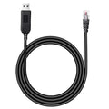 4.92Ft Radar Detector Cable - USB to RJ11 Plug Cable for Escort Radenso XP Uniden Beltronics Cobra Whistler - Premium Replacement Power Cord for Radar Detectors - Durable USB to RJ11 Connection