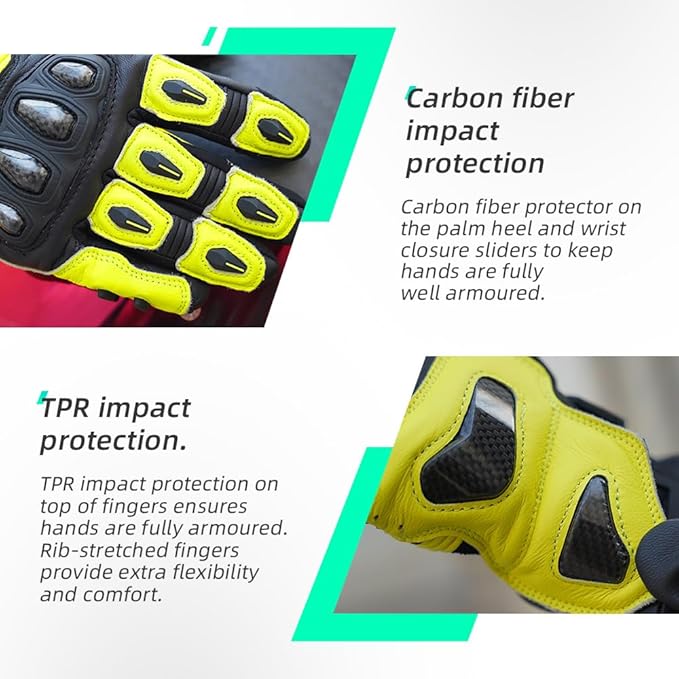 Seibertron SPS Series Touchscreen Motorcycle Motocross BMX ATV MTB Bicycle Cycling Full or Half Finger Gloves Adult and Youth