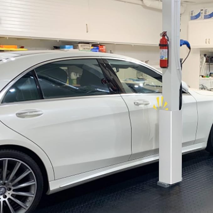 Garage Wall Protector Foam Wall Column Guard for Parking Garages - Wall Edge Protector Protect Your Car - Garage Column Edge and Bumpers Guards