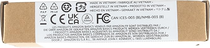 Amazon Basics 12W (5V, 2.4A) Car Charger with Lightning Cable (Straight) for iPhone and Apple Devices, 3 ft - Black