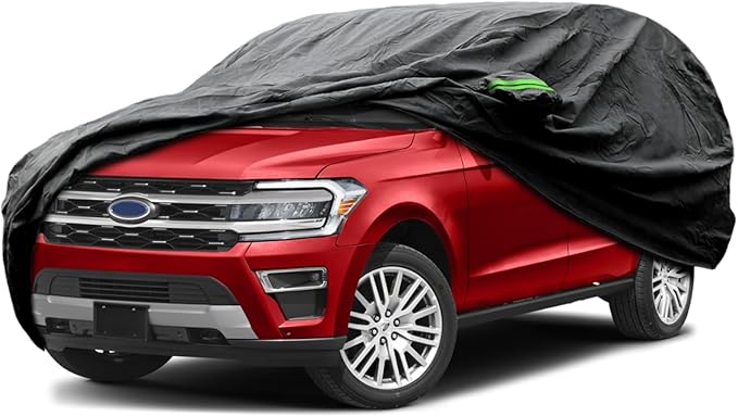 Proadsy Car Cover Custom Fit for Ford Expedition 2022-2026, Waterproof All Weather for Automobiles, Full Exterior Cover Rain Snow Sun Protector Indoor Outdoor Car Cover