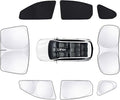 8pcs Car Window Shades for Hyundai Santa Fe 2013-2018 Accessories,Windshield Side Rear Full Sunshade,Sun Visor UV Blocking, Privacy Protection and Blackout for Camping Outdoor