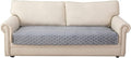 Eismodra Couch Cover,Sectional Couch Covers,Sofa Covers for 3 Cushion Couch,Anti-Slip Sofa Slipcovers for Dogs Cats Kids Loveseat Recliner L Shaped Armrest Backrest,Light Gray 43''x70''(Only 1 Piece)