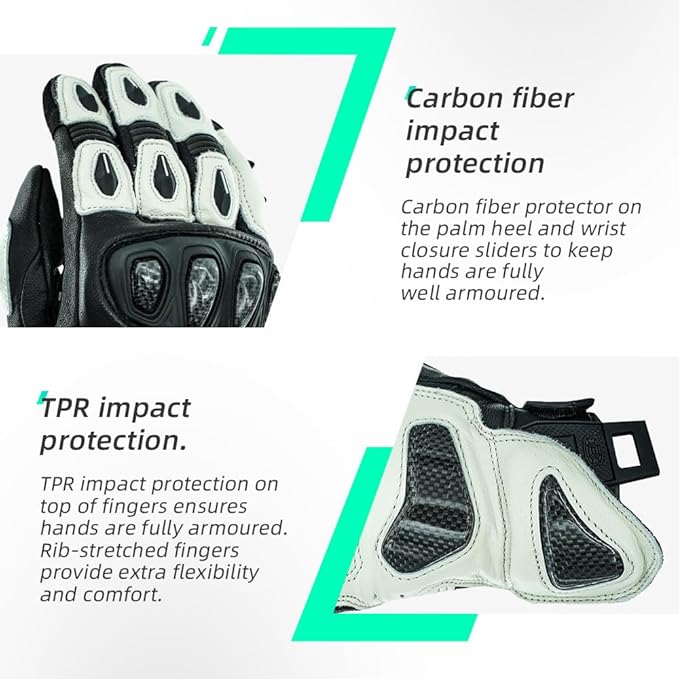Seibertron SPS Series Touchscreen Motorcycle Motocross BMX ATV MTB Bicycle Cycling Full or Half Finger Gloves Adult and Youth