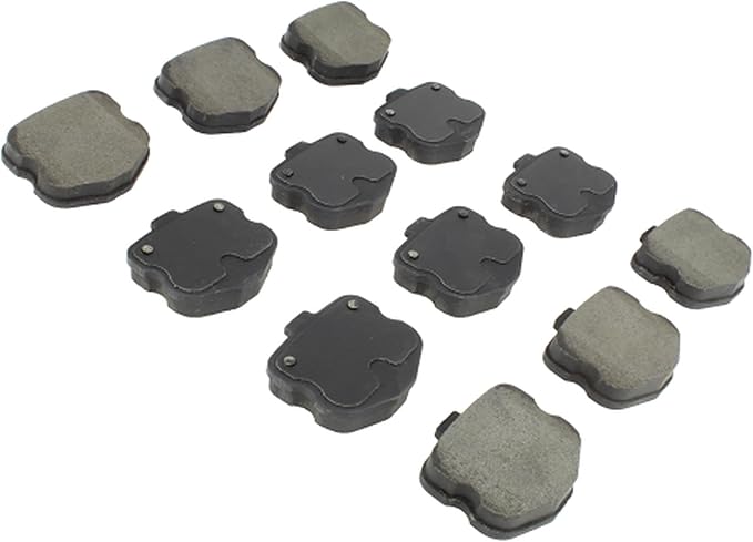 Premium Semi-Metallic Front Brake Pads (1001-1185M) Compatible with Chevrolet Corvette 2006-2013