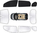 8pcs Car Window Shades for Hyundai Tucson 2016-2021 (Not 2022 Tucson) Accessories,Windshield Side Rear Full Sunshade,Sun Visor UV Blocking, Privacy Protection and Blackout for Camping Outdoor