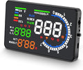 Heads Up Display for Cars, Digital Speedometer for Car A8 with OBD Function, 5.5 Inch Large Screen, HUD Speedometer for Car for All Vehicles