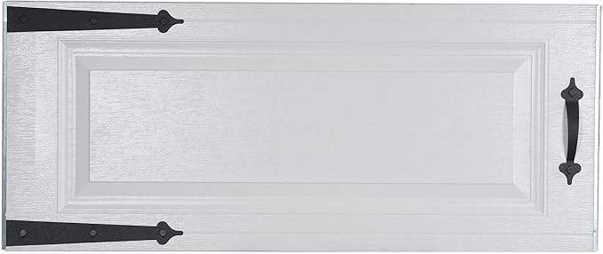 Household Essentials Garage Handle and Hinge Magnets – Decorative Magnetic Hardware Steel Doors, Easy Installation, Durable & Weatherproof, Set of 6