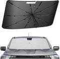 SXCY for 2023-2025 Chevy Colorado/Canyon Windshield Umbrella Sunshade [Easier Foldable] 2025 Colorado/Canyon Accessories 2025 Colorado Sunshade Umbrella for 2025 Colorado Windshield Sun Shade Umbrella