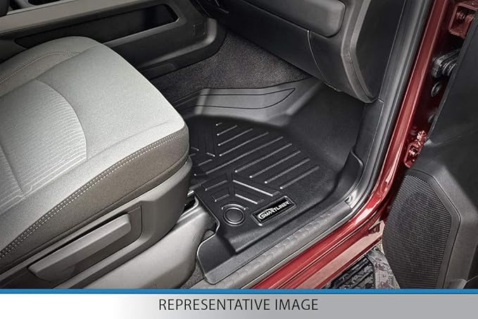 SMARTLINER Custom Fit Floor Mats 2 Row Liner Set for 2014-2020 Chevrolet Impala