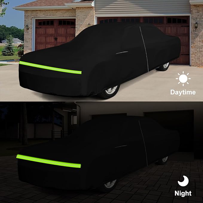 Waterproof Car Cover Compatible with Chevrolet Camaro 1982-2002 2 Door Coupe, Oxford Black All Weather Classic Car Covers with Inner Cotton for Snow Rain Paint Protection(RS SS Z28)