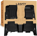 LASFIT Floor Mats for Toyota 4Runner 2013-2024 (Fit 7 Seats&5 Seats) & for Lexus GX460 2014-2023, All Weather TPE Custom Fit Floor Liner for 4 Runner 5th gen Front & Rear 2 Row Car Mats, Black