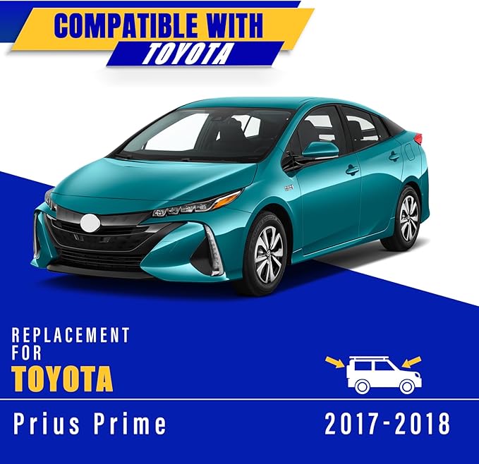 2 wipers Replacement for 2017-2018 2021 Toyota Prius Prime, Windshield Wiper Blades Original Equipment Replacement - 28"/16" (Set of 2)